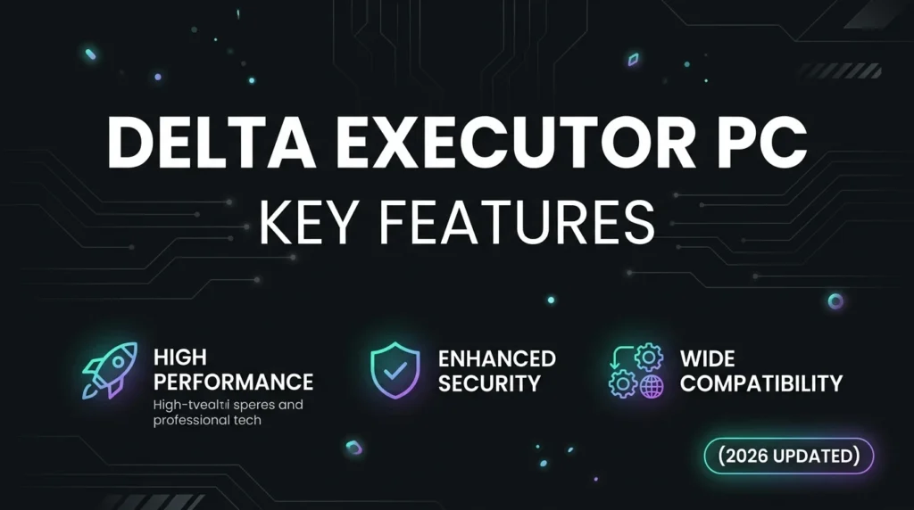 Key Features of Delta Executor PC (2026 Updated)